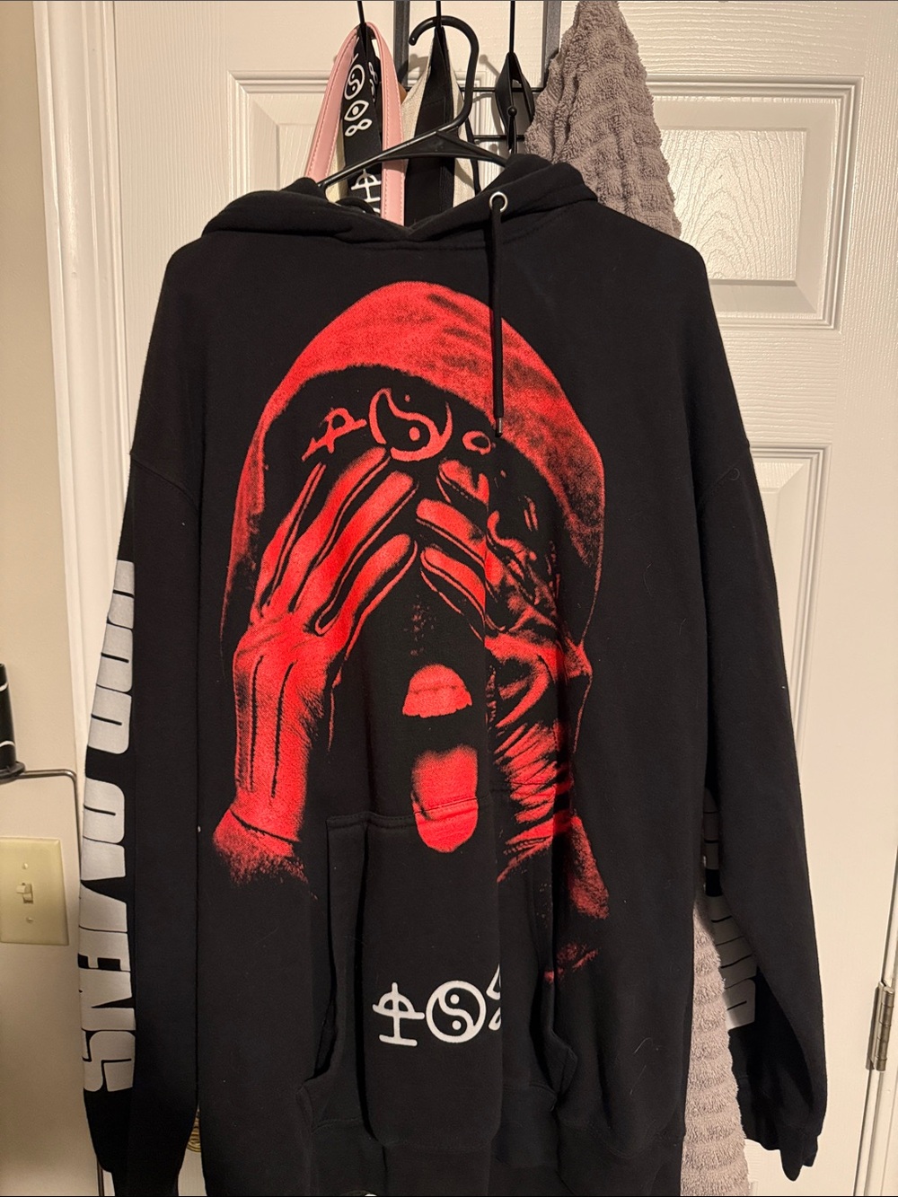 Bad Omens mask hoodie 2X
